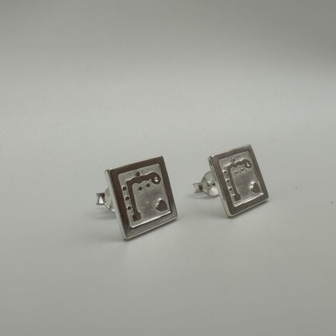 CODE Earrings – Happy