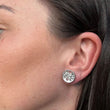 CODE Earrings – Friendship Button
