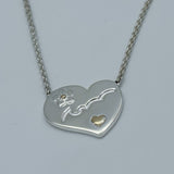 CODE HEART FOR MUM – Love You Mum Pendant