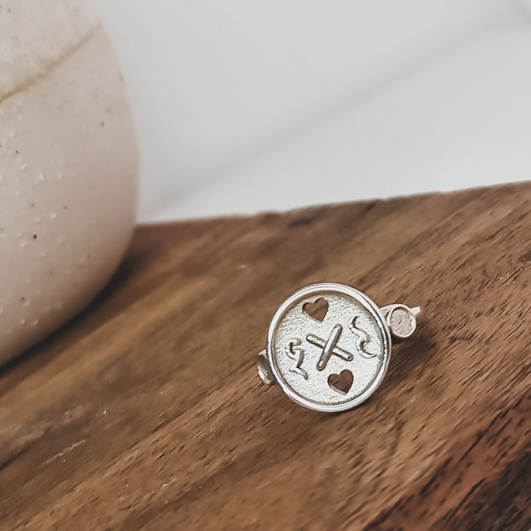CODE RING – Friendship Forever Button