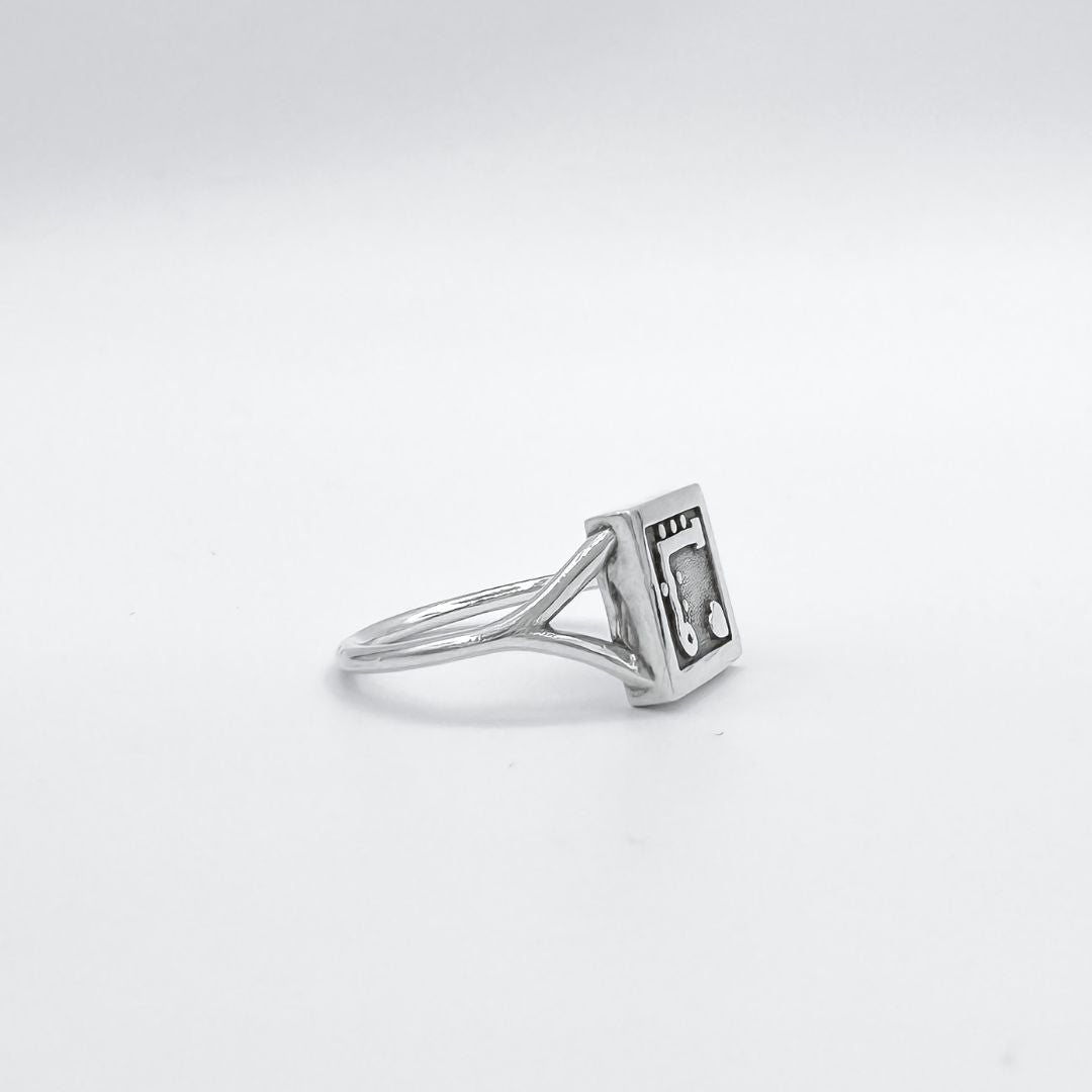 Large Code Rings CODE Ring - Happy – Magpie Jewellery